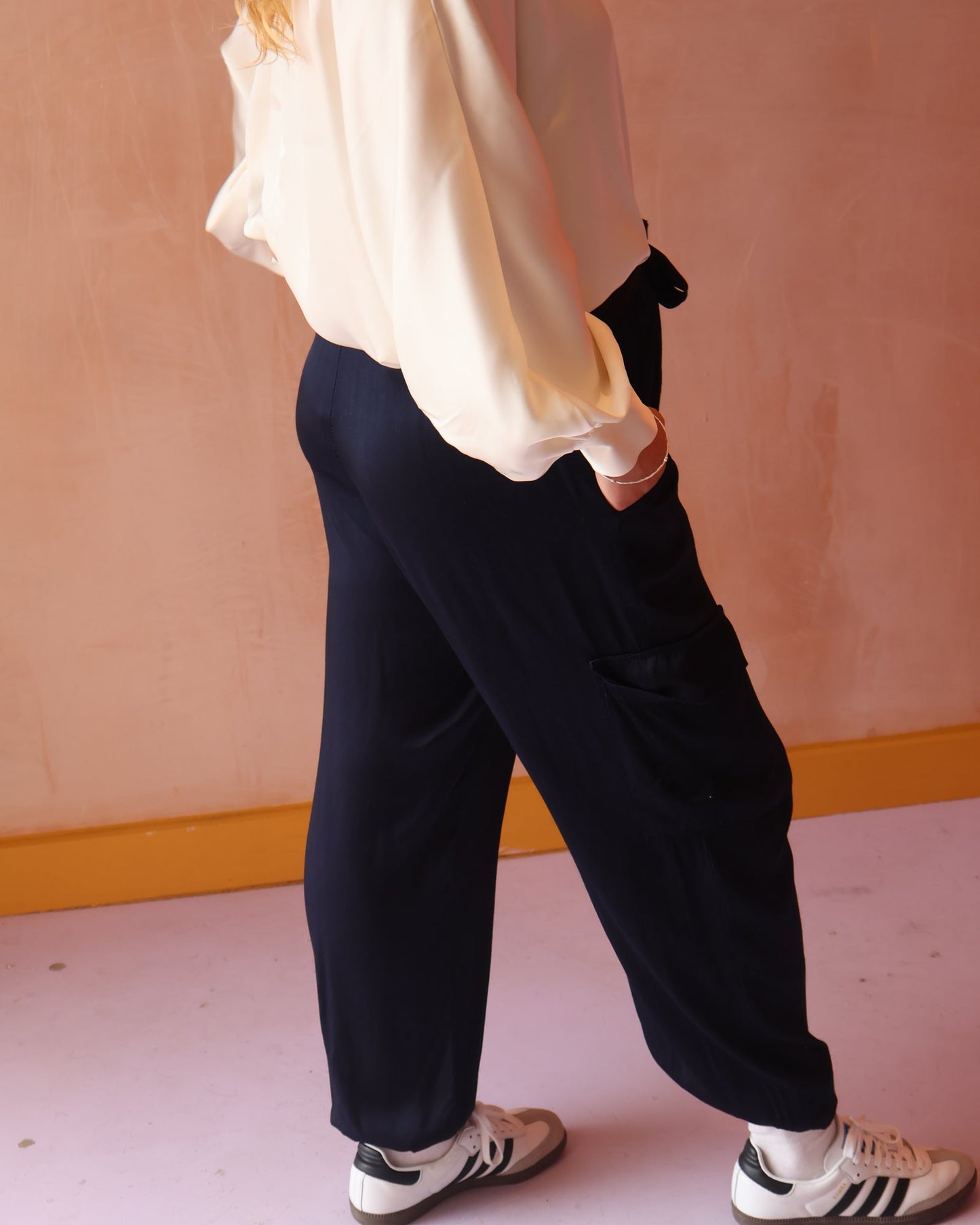 MARIAH TROUSER - NAVY