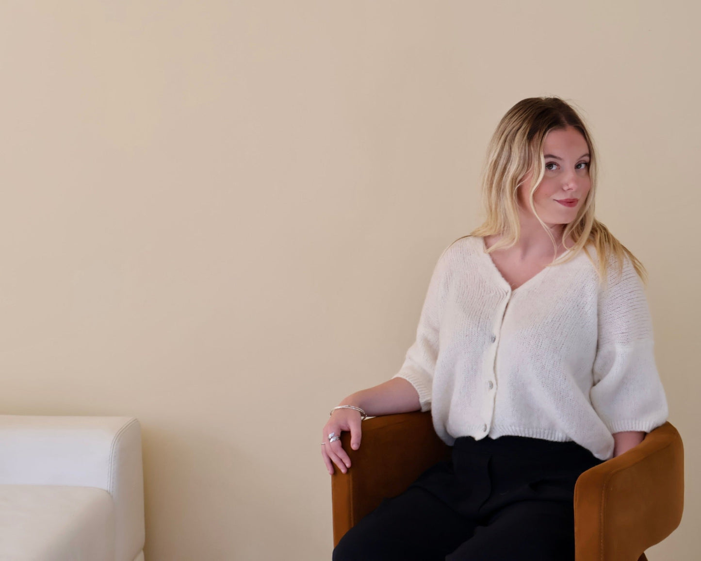 BETTY CARDIGAN - CREAM