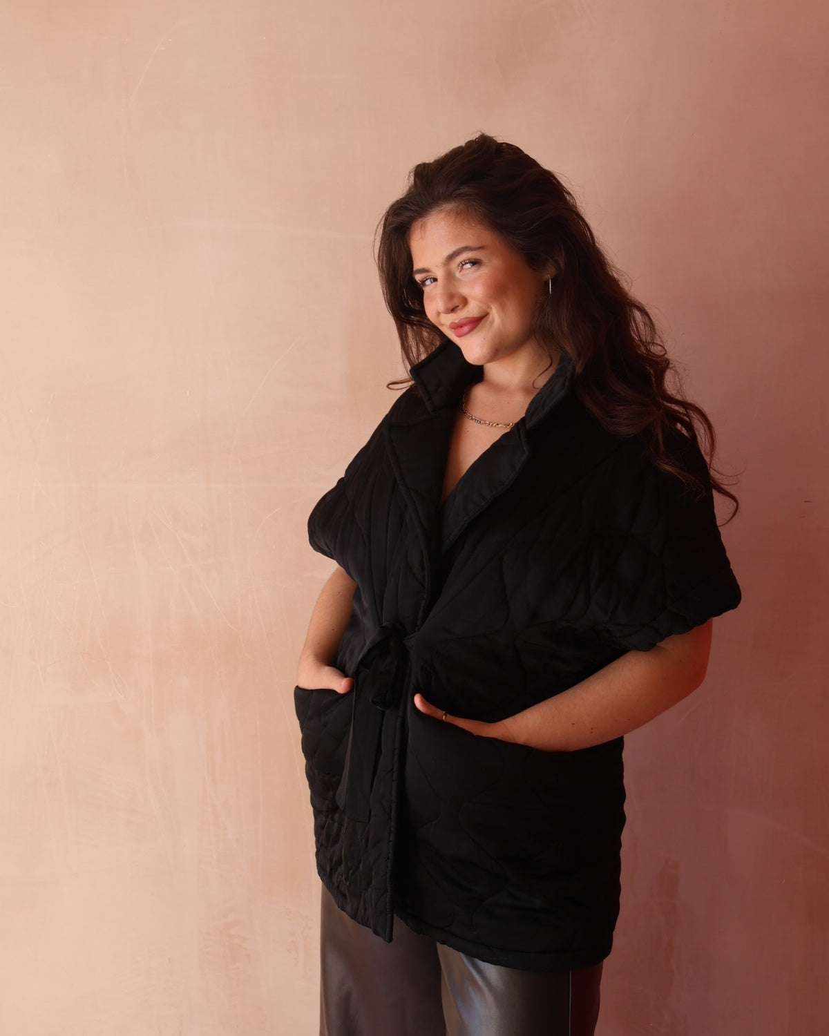 CARLY COAT - BLACK