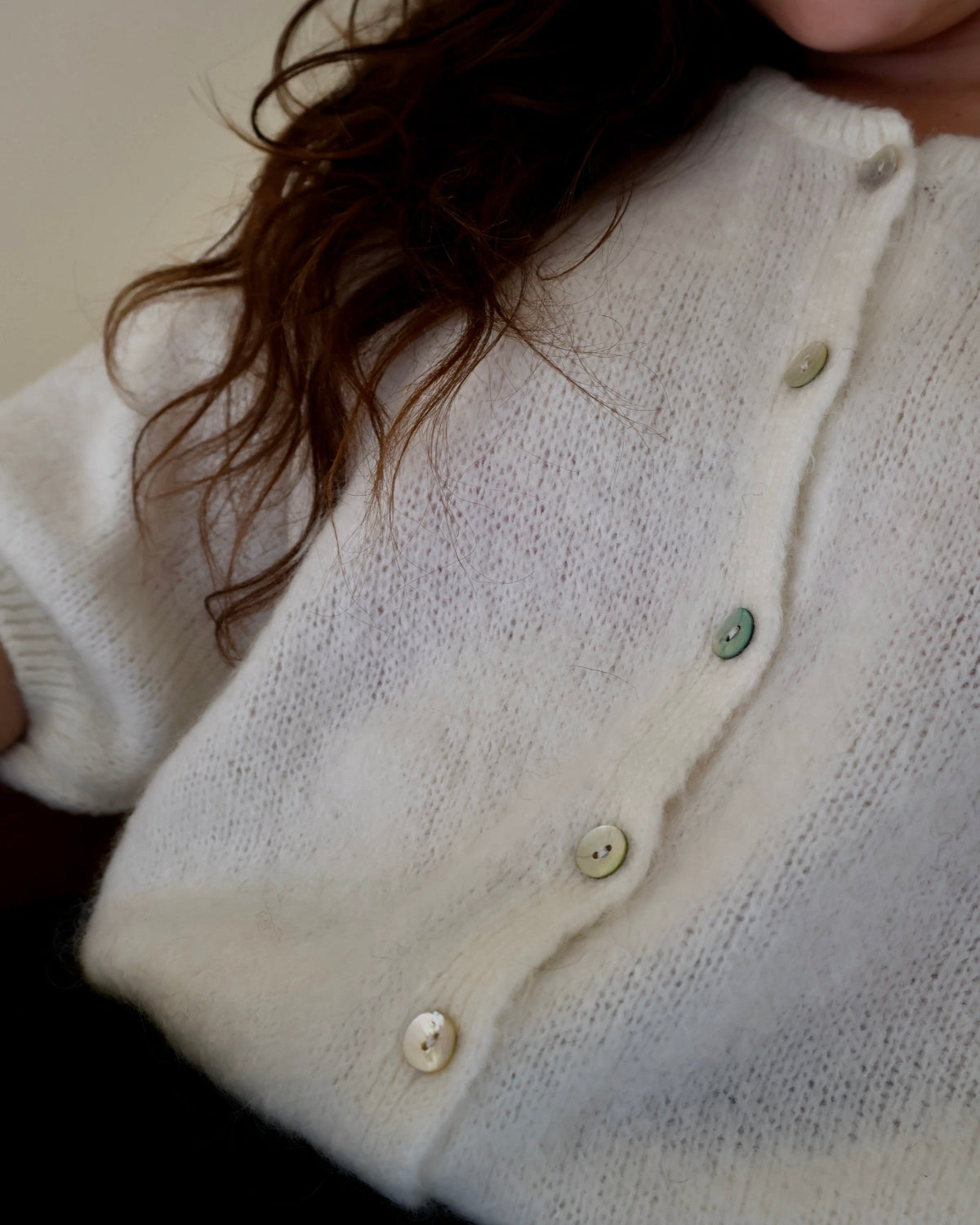 CHLOE CARDIGAN - CREAM