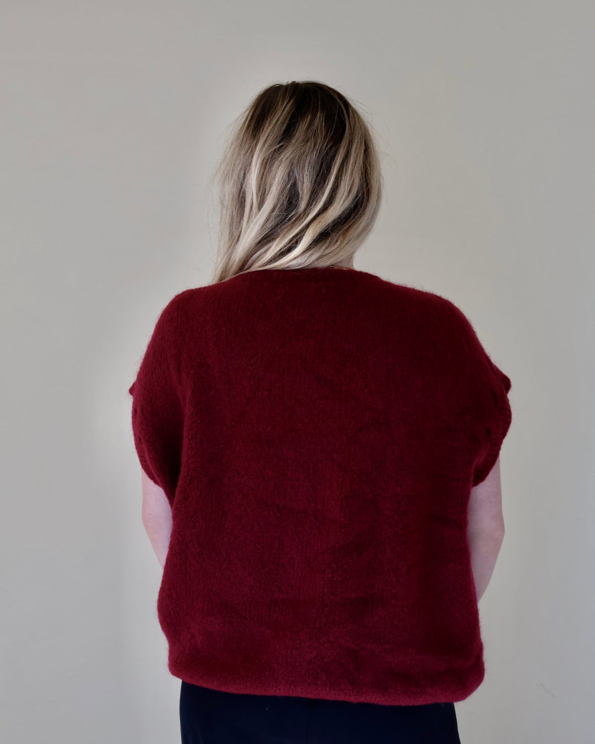Hattie Jumper Wine Red