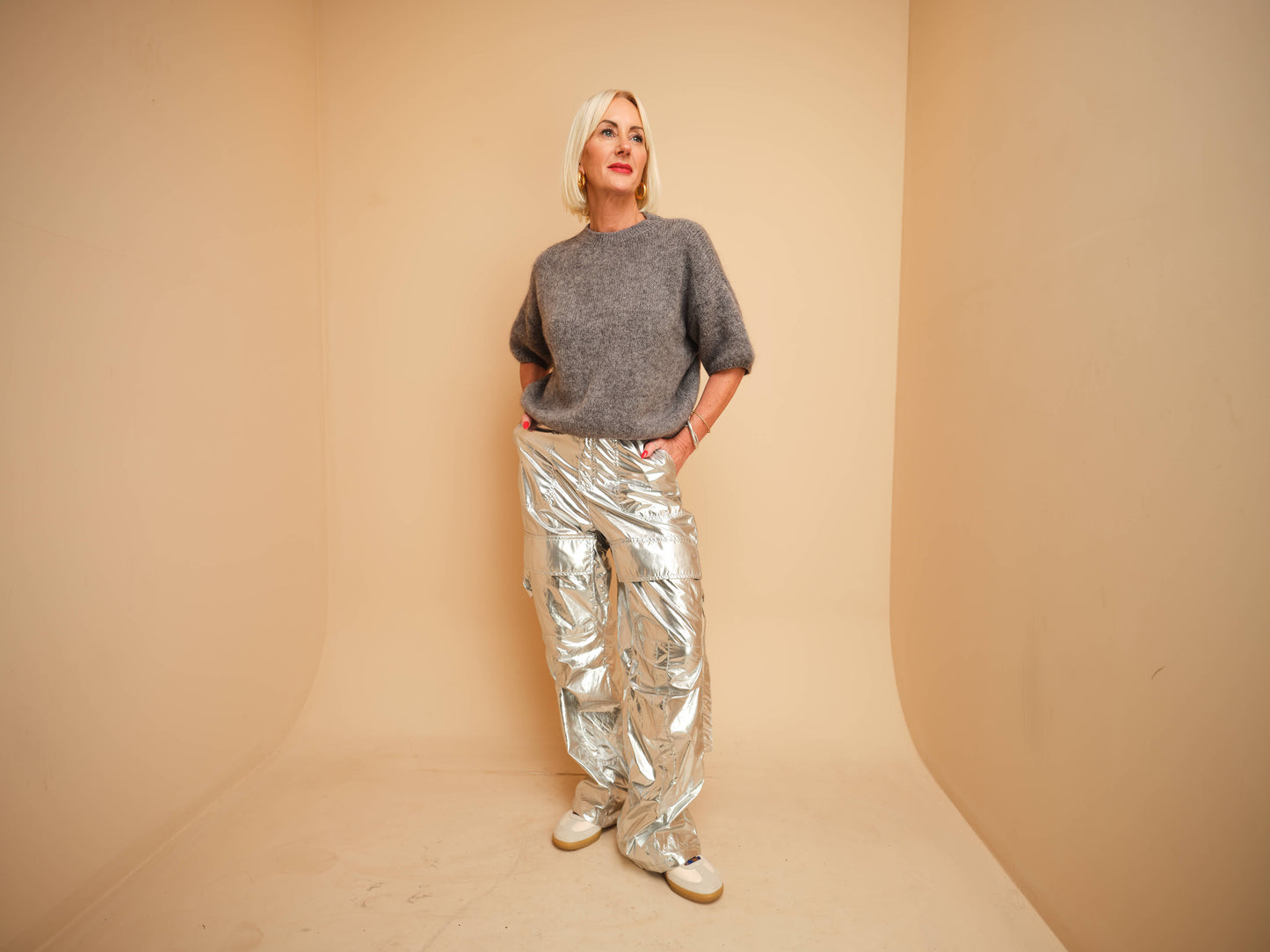 Y2K - Metalic trouser