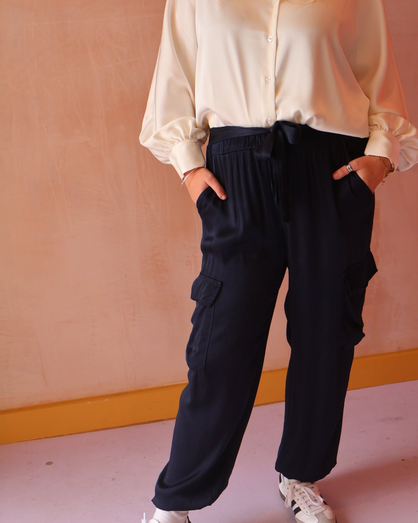 MARIAH TROUSER - NAVY