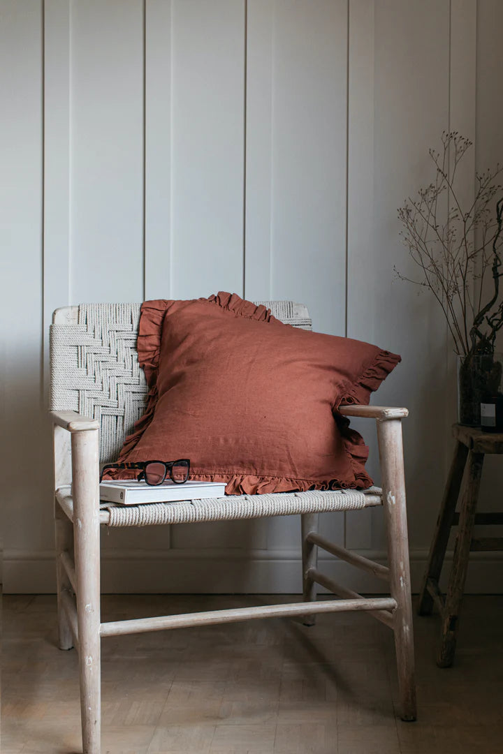Olivia Ruffle Cushion
