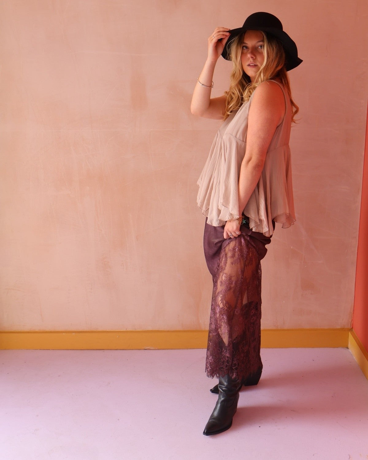 STELLA TANK - TAUPE
