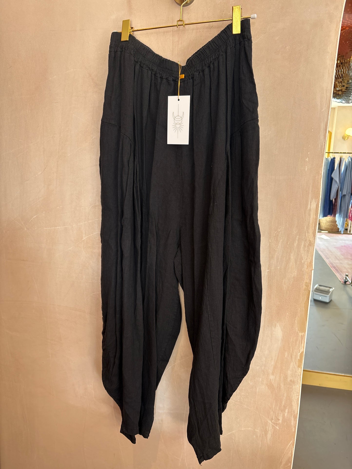 FREYA LINEN BALLOON PANT