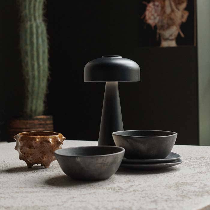 Black Adelaide LED Lamp