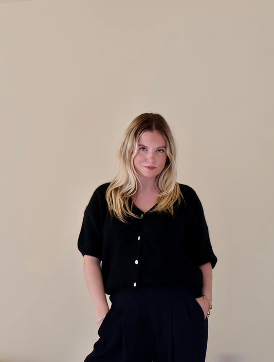 BETTY CARDIGAN - BLACK