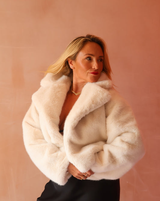 COSIE COAT - CREAM
