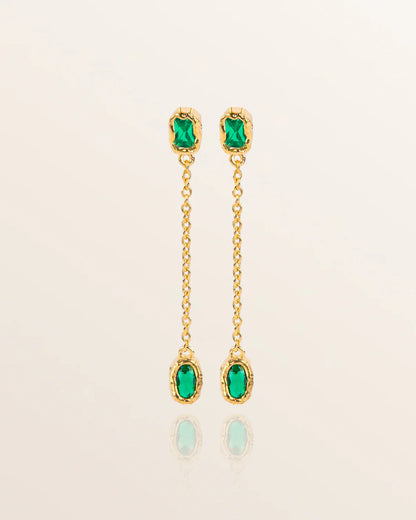 Colour Burst Drop Earrings By Molly Olivia London