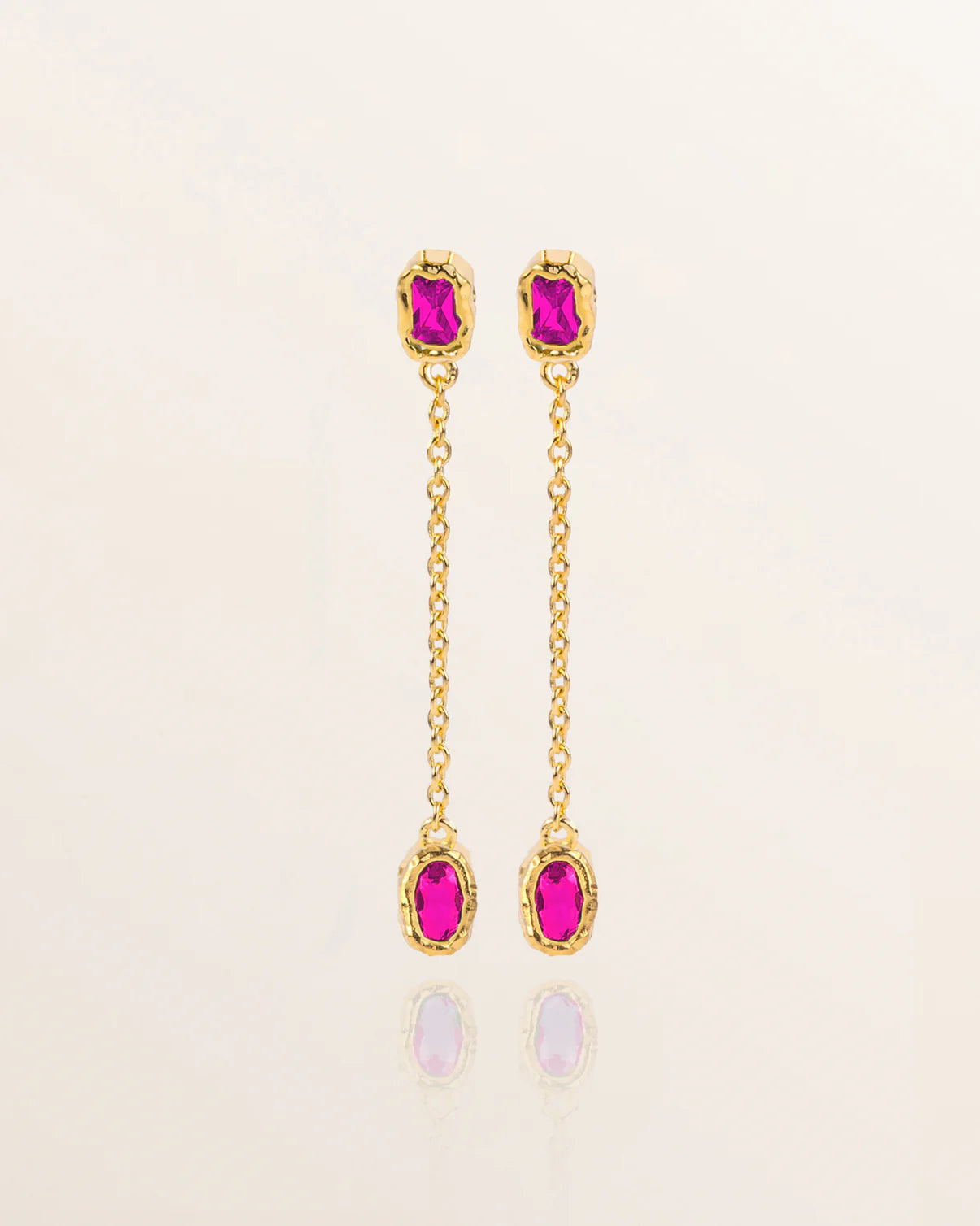 Colour Burst Drop Earrings By Molly Olivia London