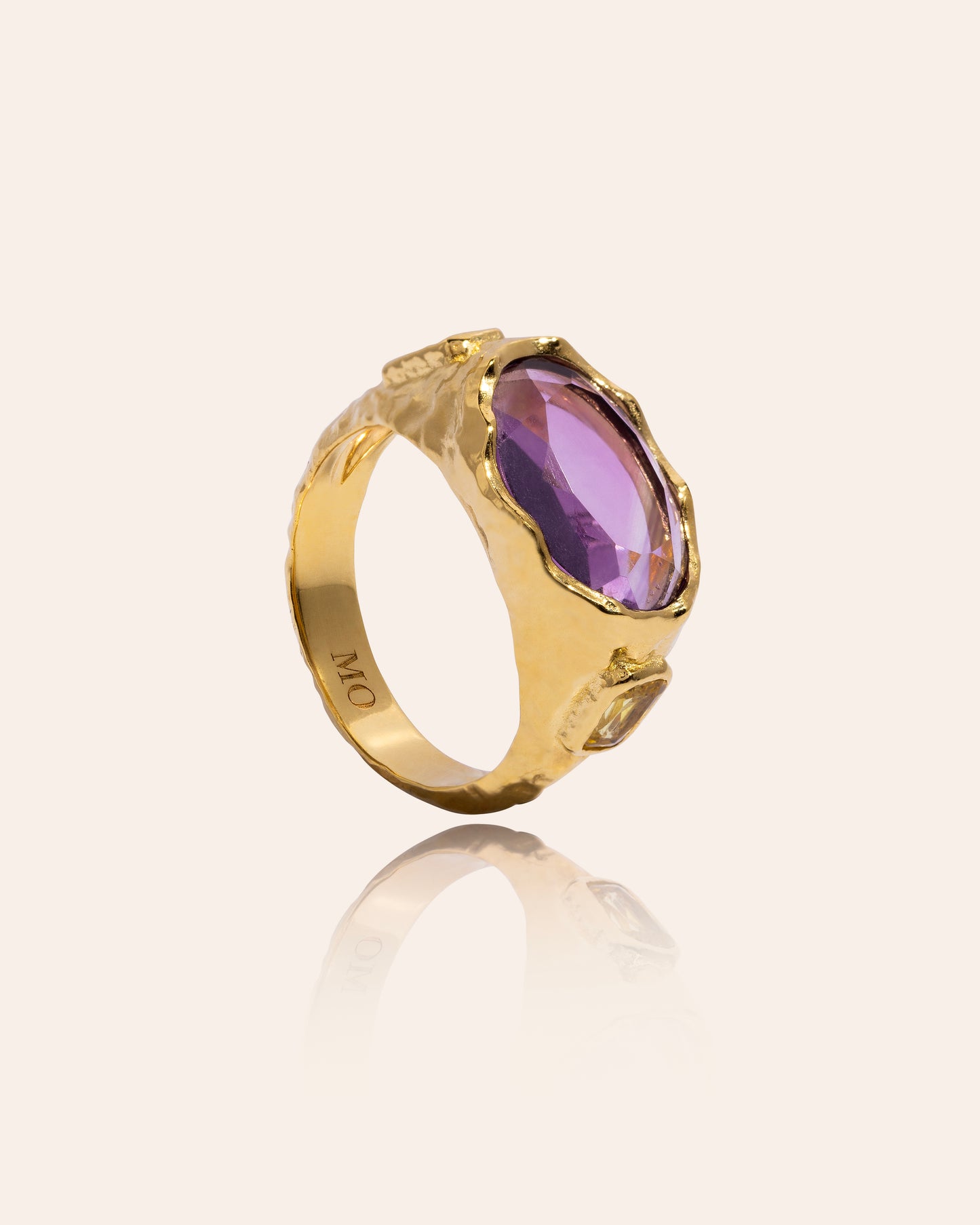 Cosmic Gesmtone Ring By Molly Olivia London