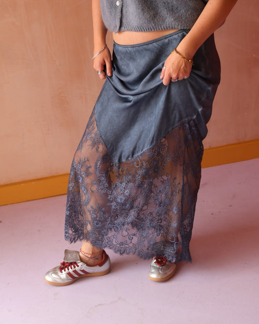 DELILAH SKIRT - MIDNIGHT BLUE