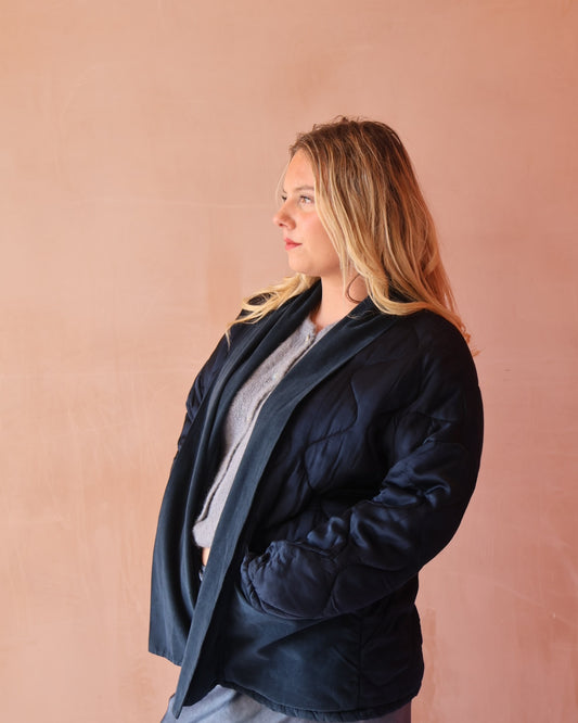 DOTTY JACKET - NAVY
