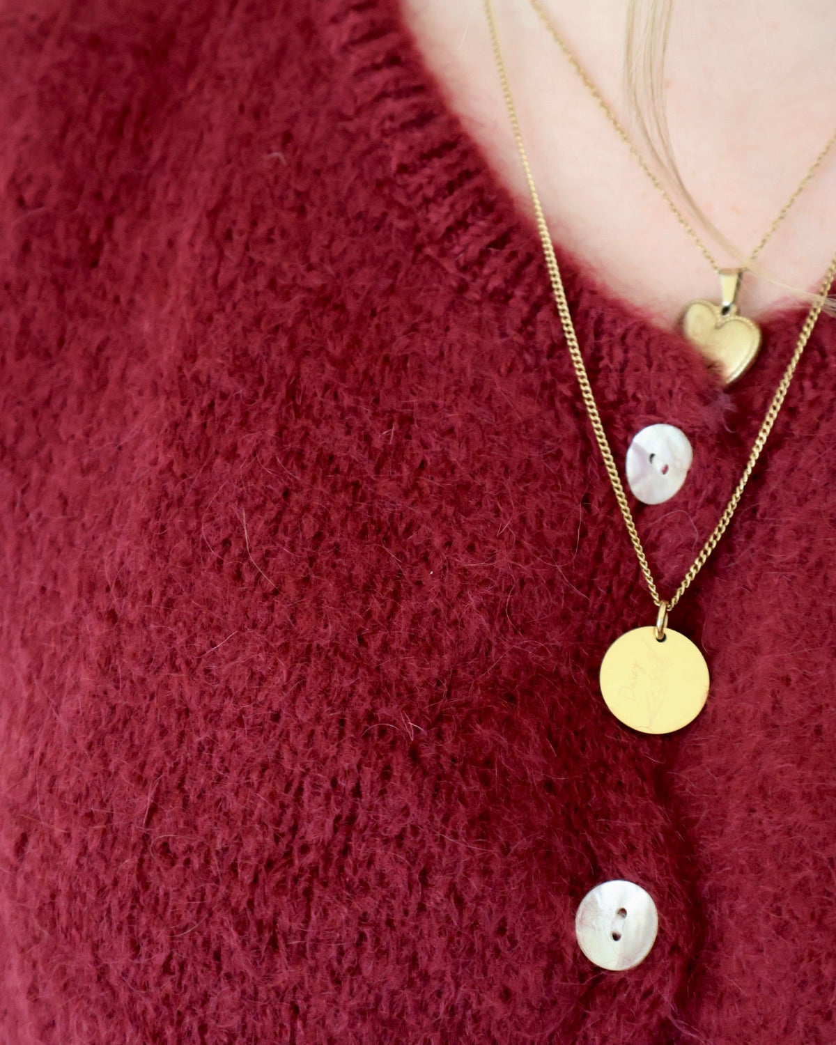 Hattie Jumper Wine Red