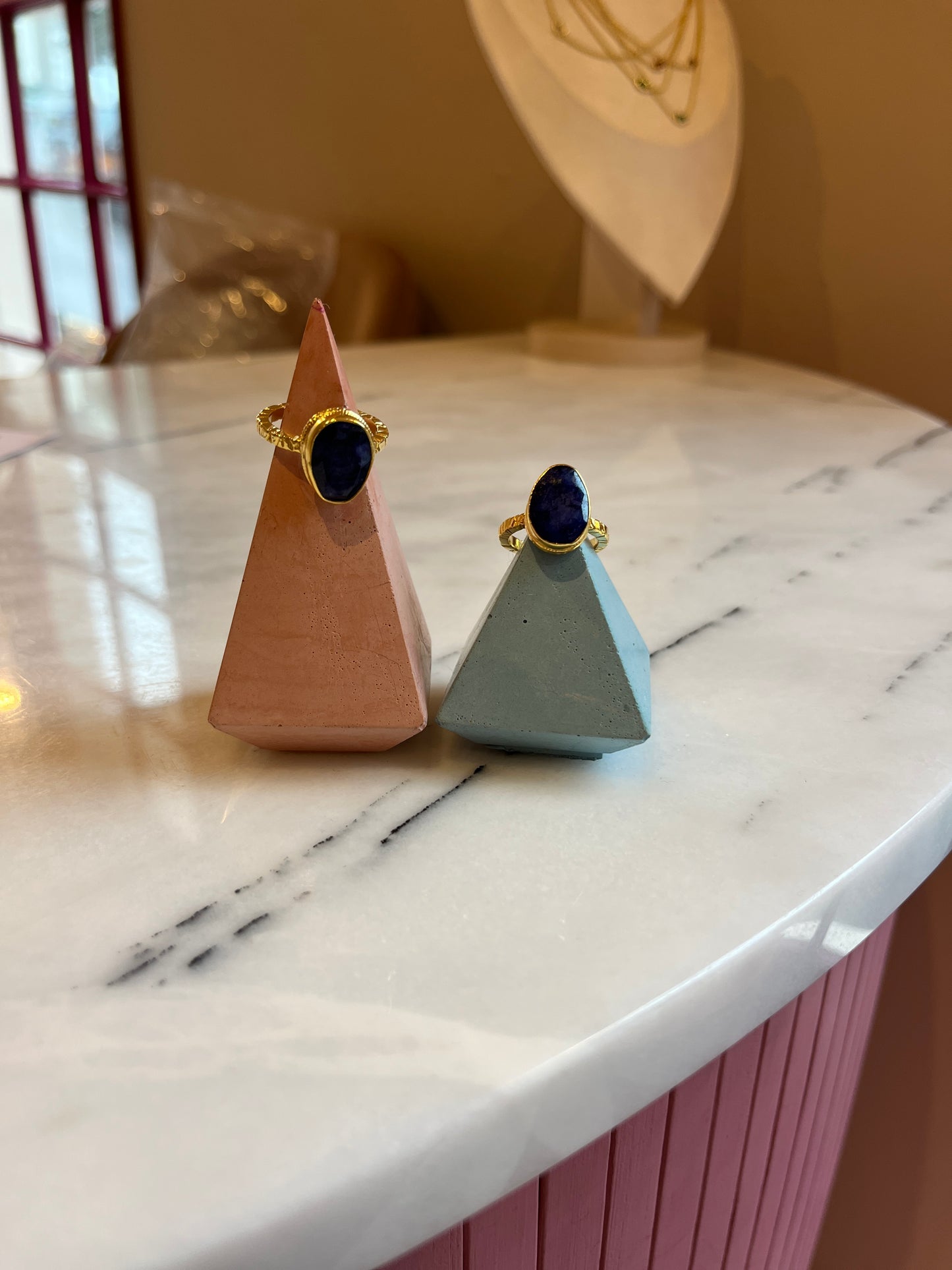GEMSTONE RINGS - GOLD