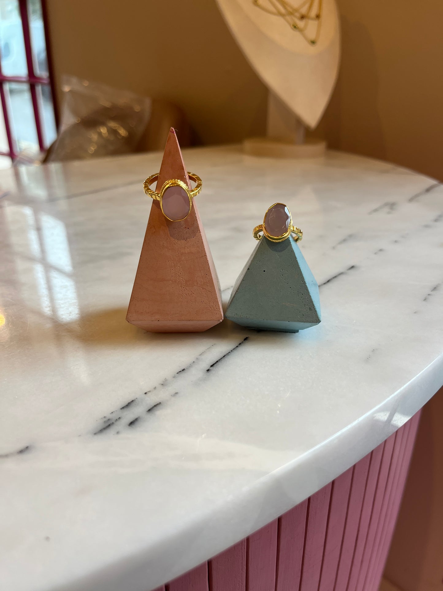 GEMSTONE RINGS - GOLD