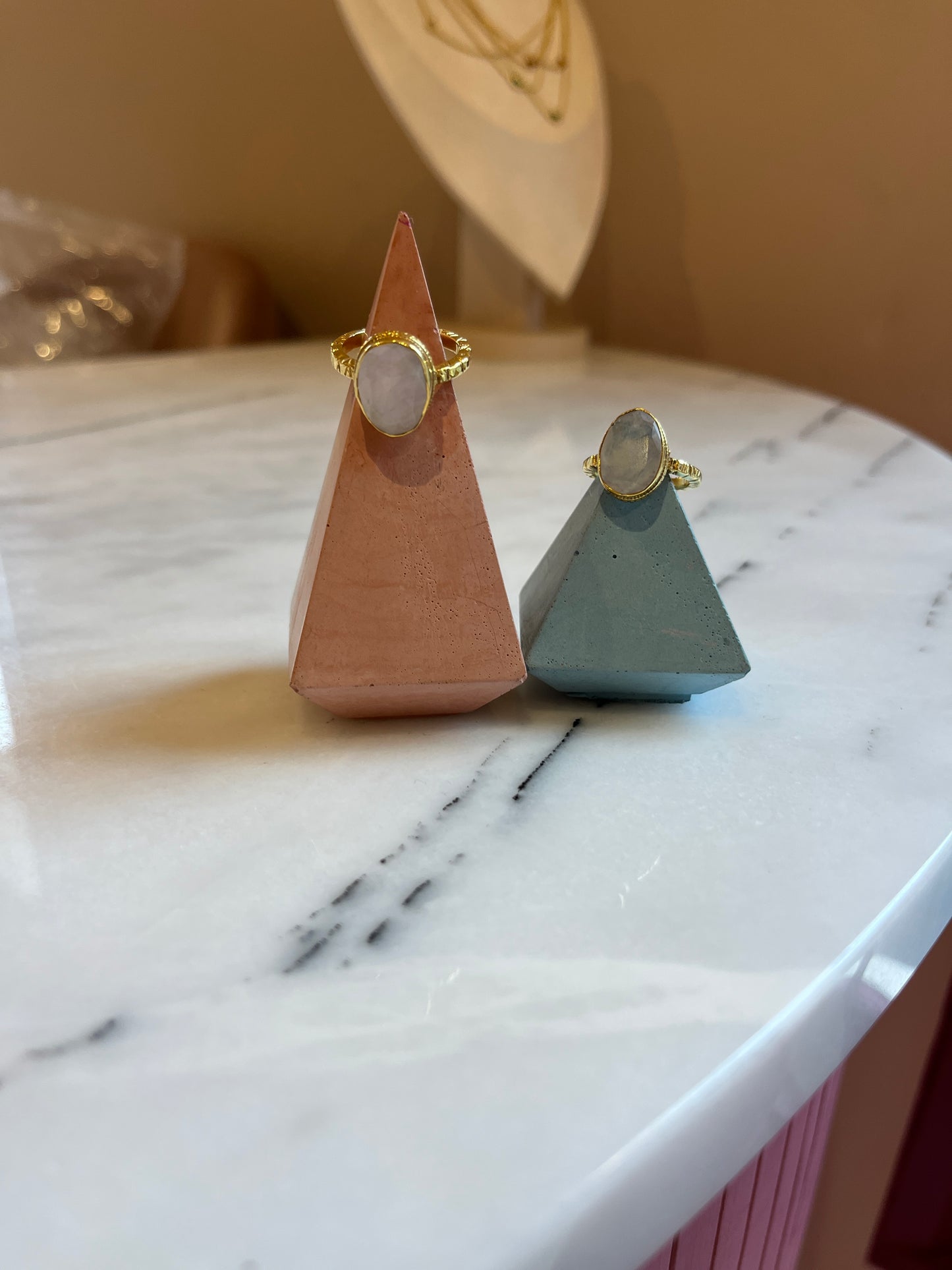 GEMSTONE RINGS - GOLD