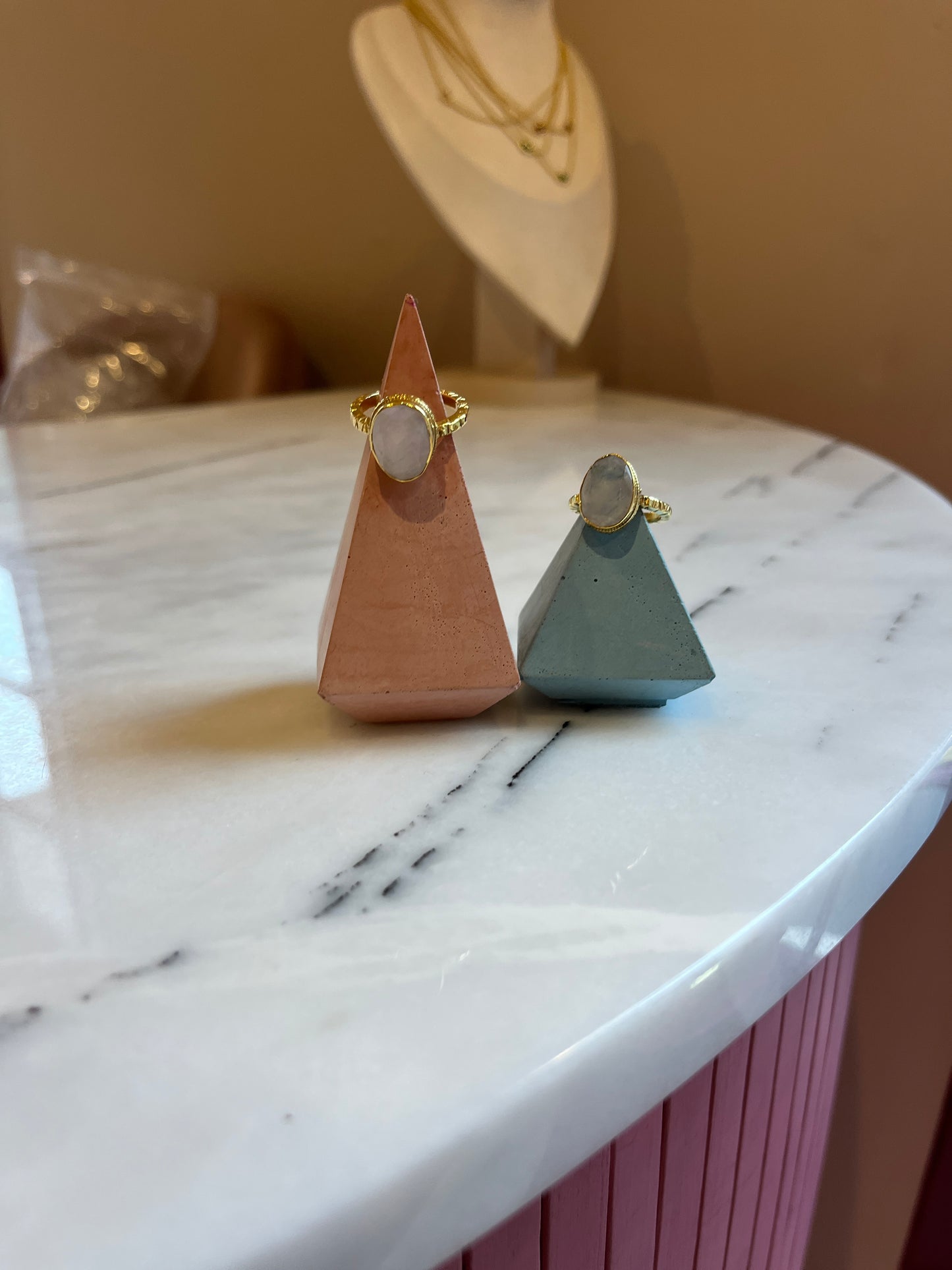 GEMSTONE RINGS - GOLD