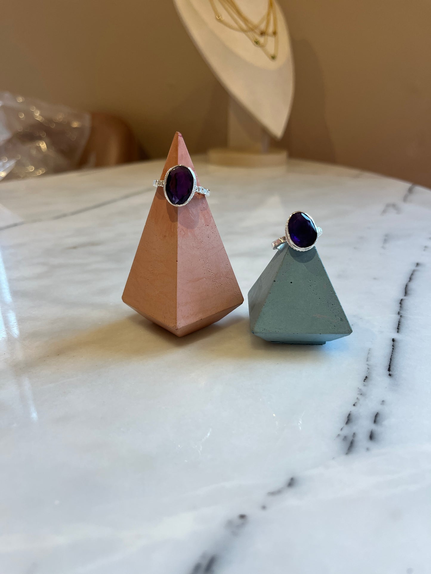 GEMSTONE RINGS - GOLD