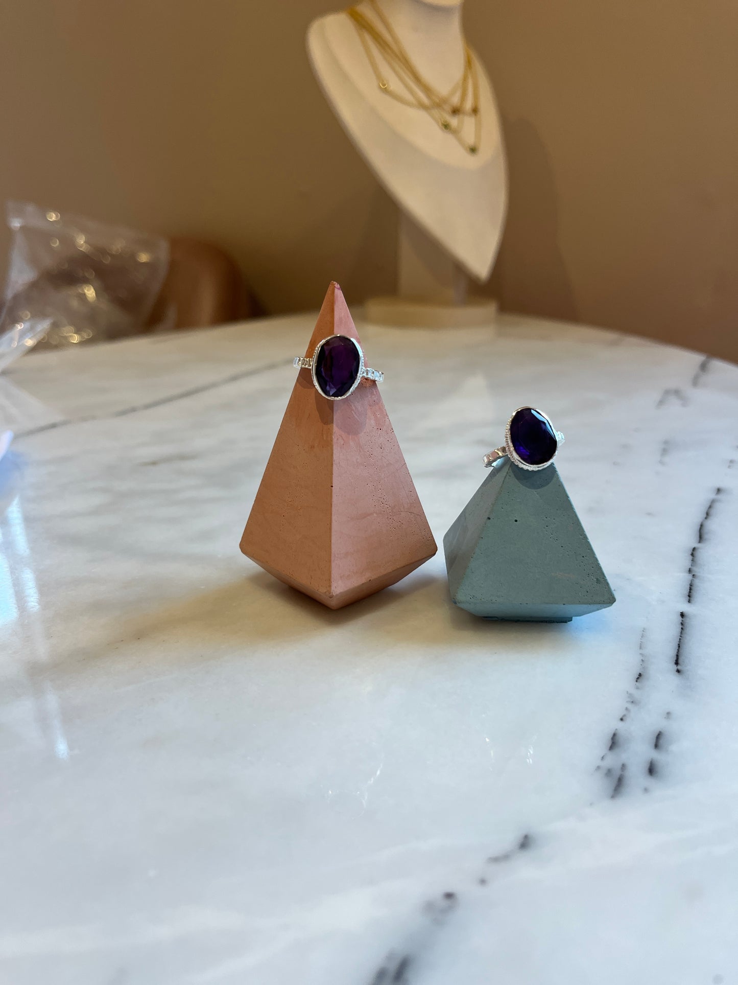 GEMSTONE RINGS - GOLD