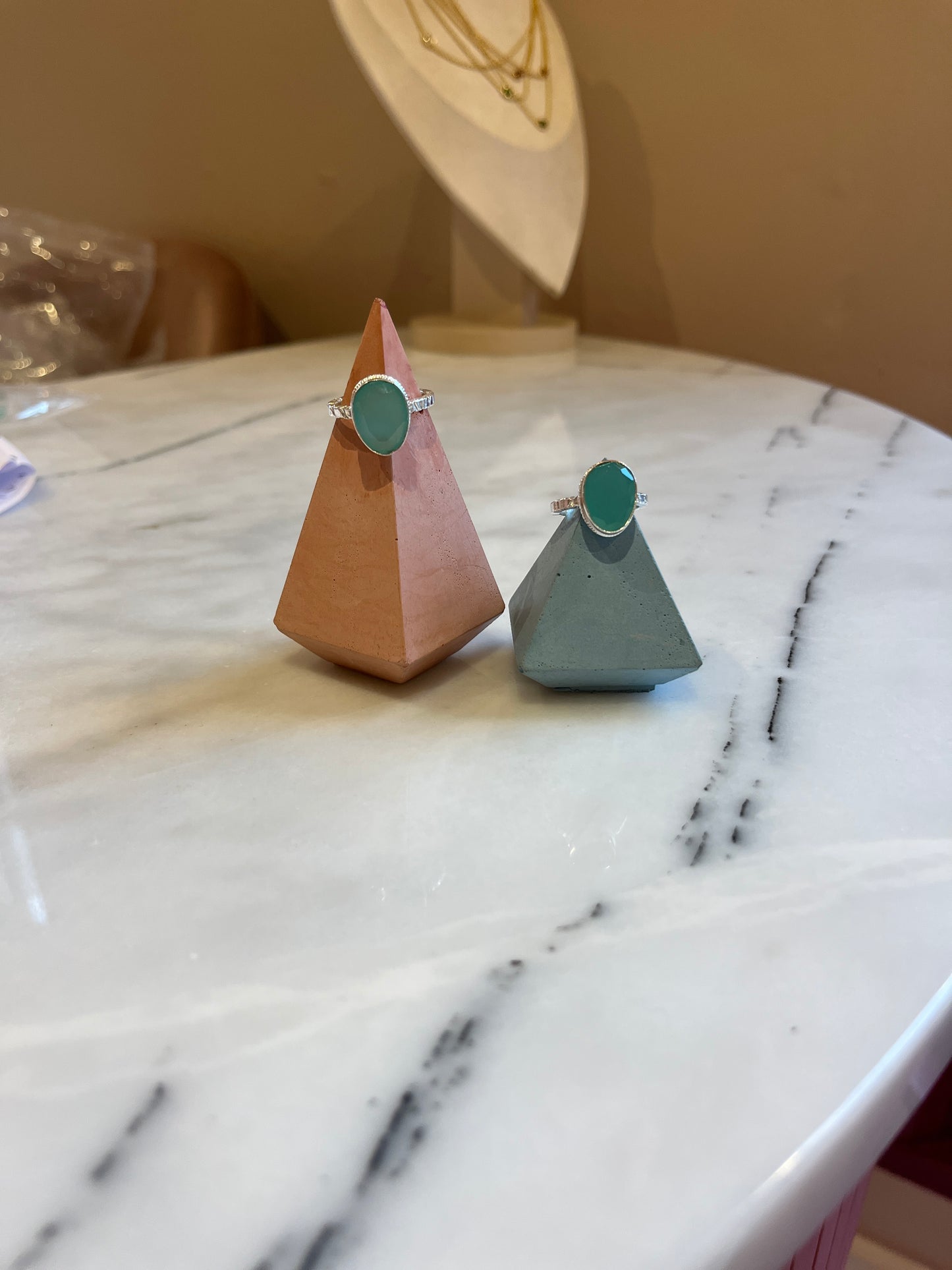 GEMSTONE RINGS - GOLD
