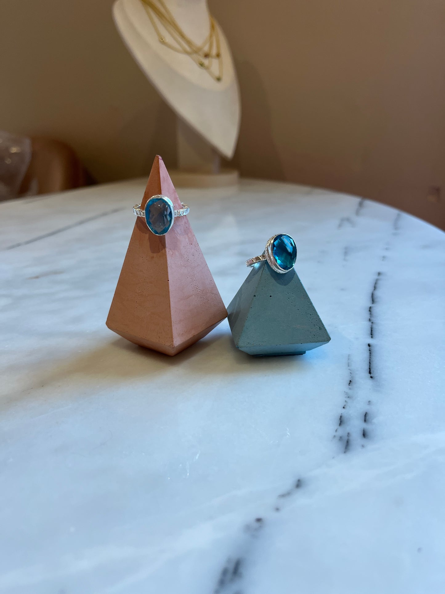GEMSTONE RINGS - GOLD