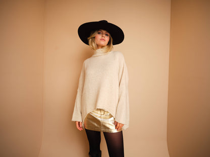 Foril Turtle Neck Knit