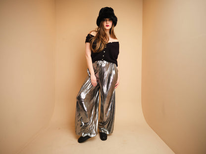 Metallic Pants