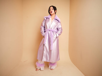 Lilac Metallic Trench