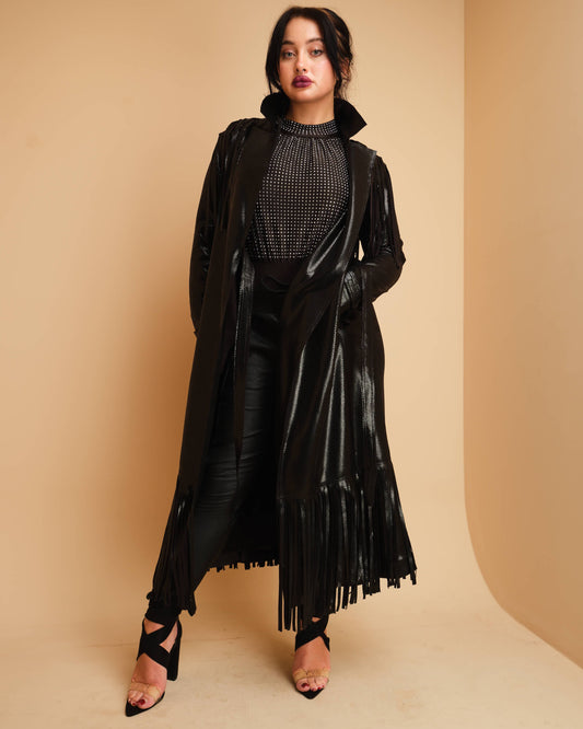 TASSEL COAT