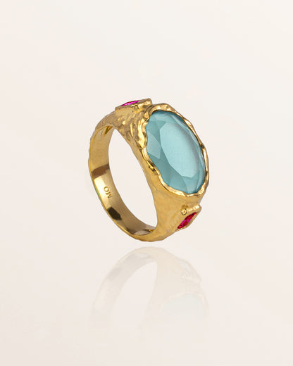 Cosmic Gesmtone Ring By Molly Olivia London