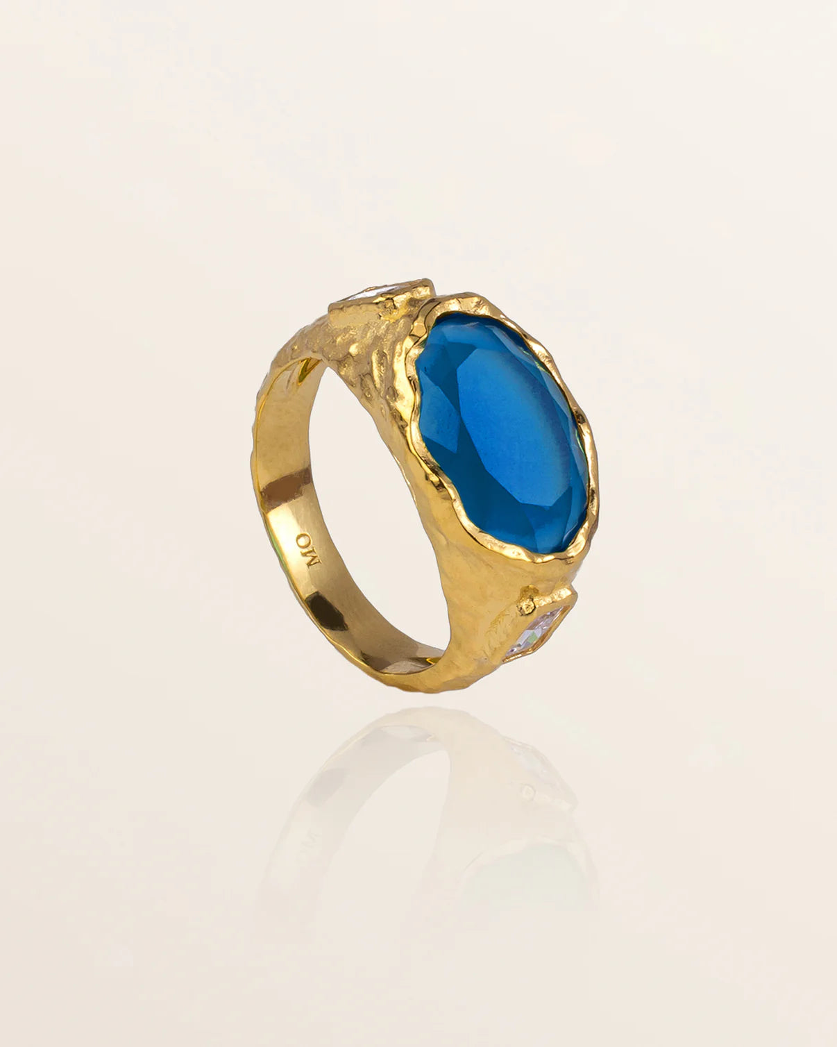 Cosmic Gesmtone Ring By Molly Olivia London