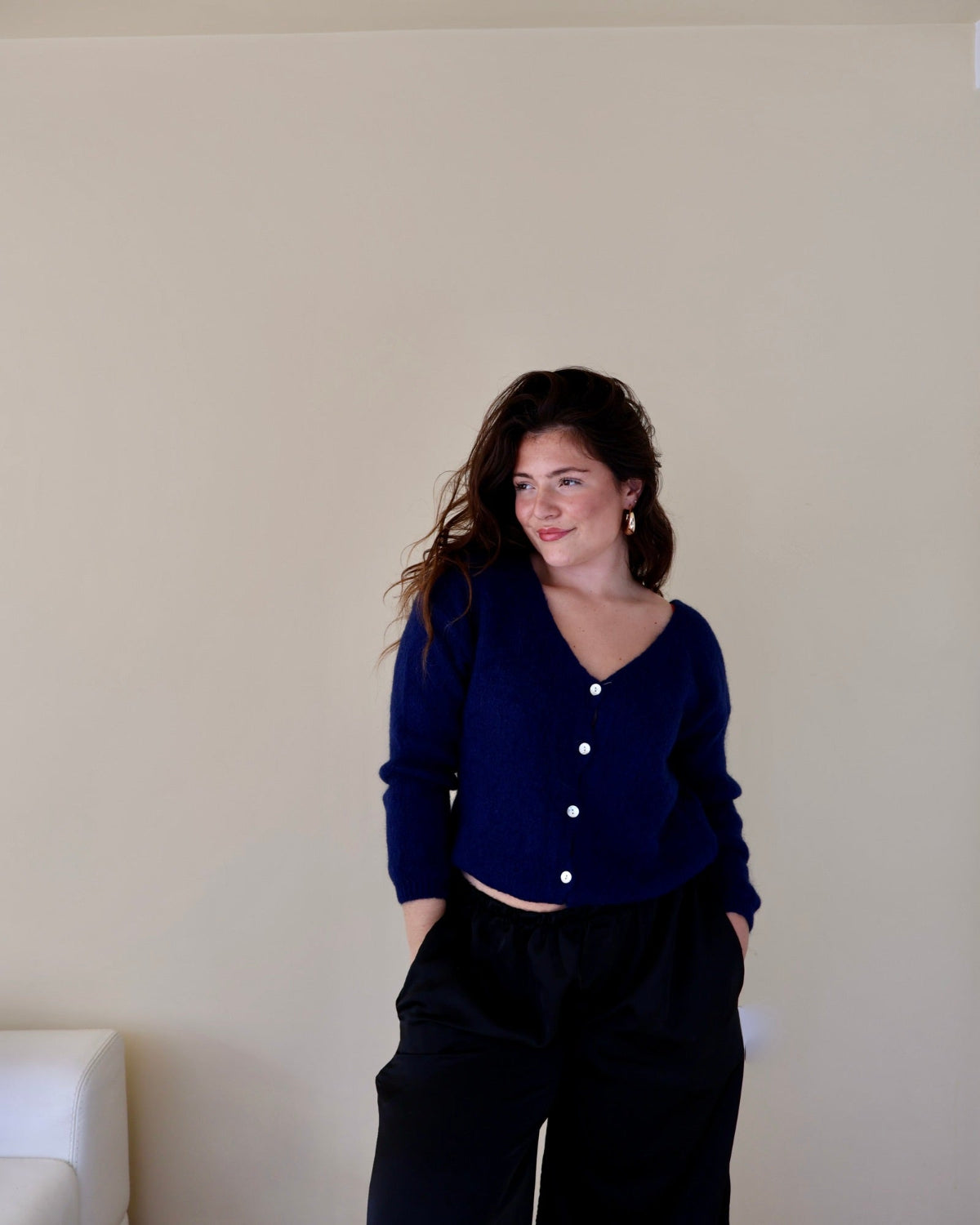 Ottilie Cardigan Navy