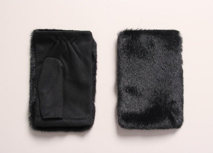 Fingerless Faux Fur