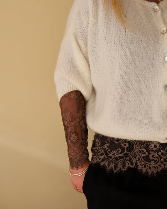 ROSE TOP - CHOCOLATE