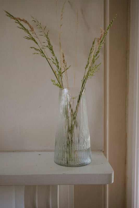 Ribbed Taper Jug