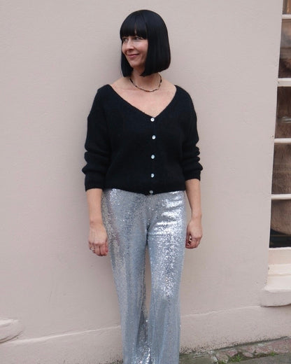 OTTILIE CARDIGAN - BLACK