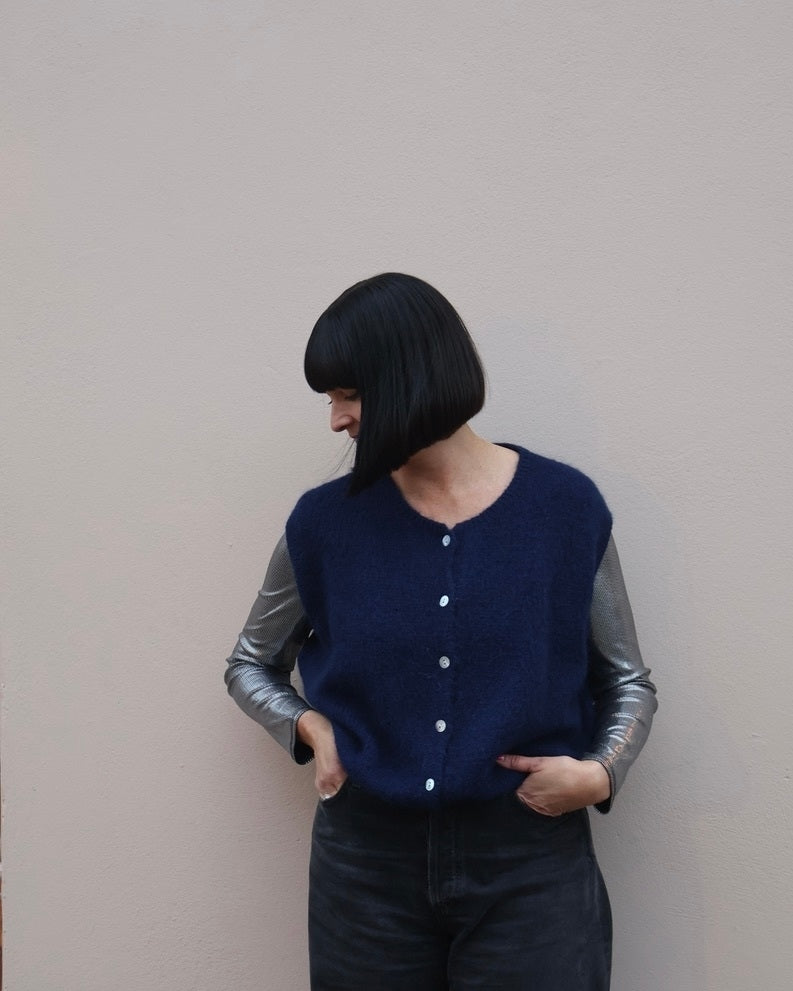 DAISY CARDIGAN - NAVY